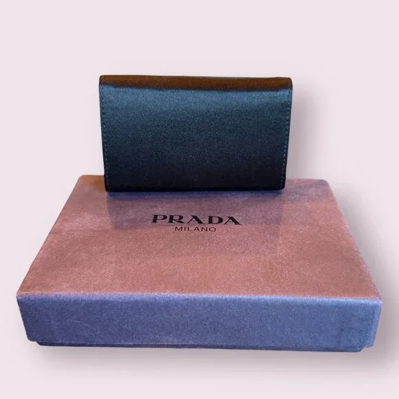 Authentic Prada Black Nylon Key Case w/ Box – NWOT - Picture 2 of 5